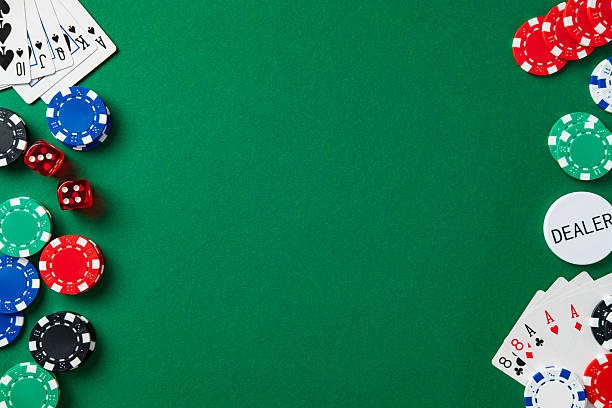 Live blackjack table with payout display